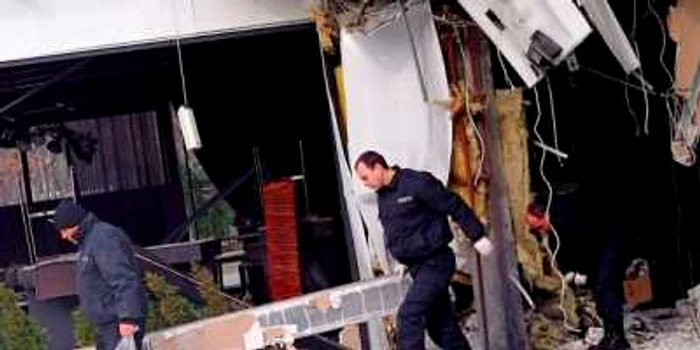 Poliţia a ajuns rapid la locul exploziei