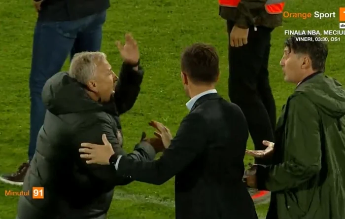 Antrenorul CFR-ului, în război cu Zoltan Iasko. Captură Orangesport