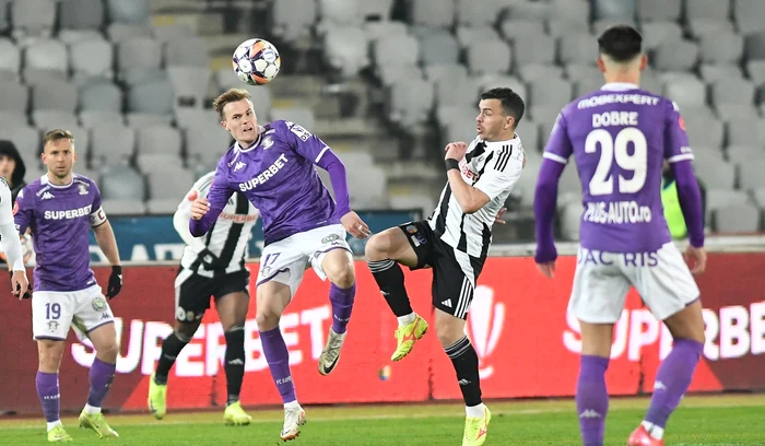 Universitatea Cluj a luat toate cele trei puncte cu Rapid (FOTO: Sportpictures)