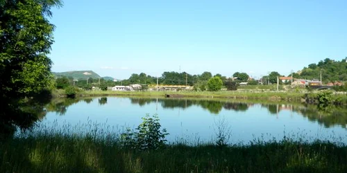 Lacul din Parcul Măgura este ocolit de localnicii din Târgu Ocna