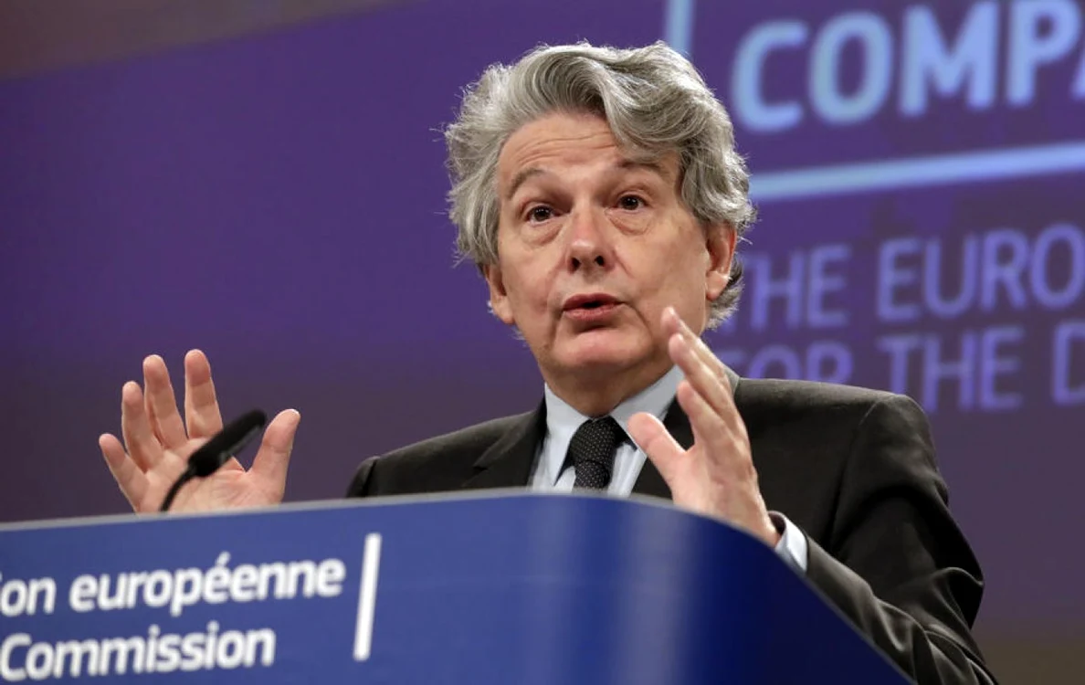 Thierry Breton consideră că UE trebuie să pregătită pentru un potențial conflict FOTO EPA EFE