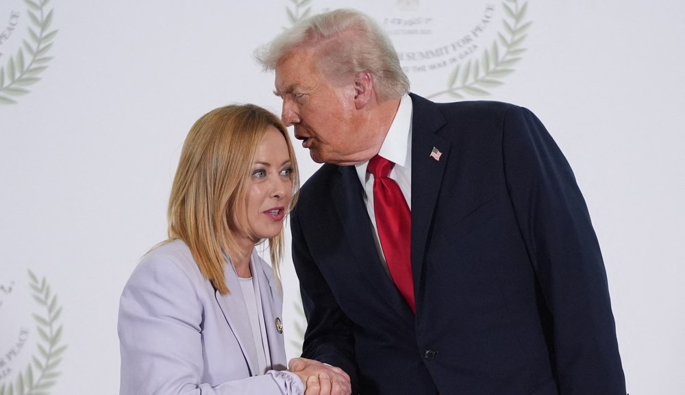 Italijanska premierka Giorgia Meloni obsodila sindikalnega voditelja zaradi žaljive opazke