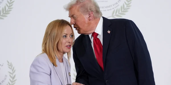 Giorgia Meloni și Donald Trump FOTO AFP 