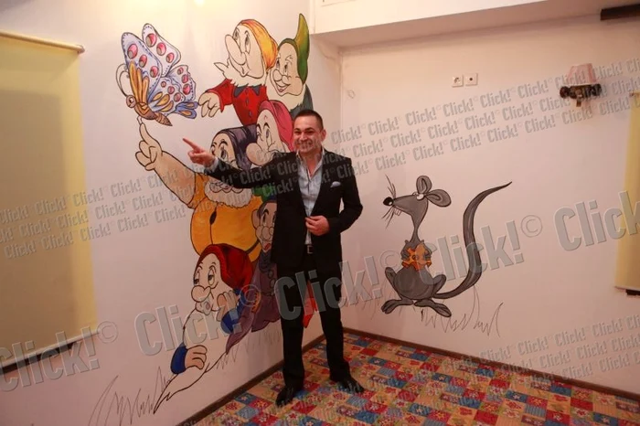 Florin Grigore în restaurantul său