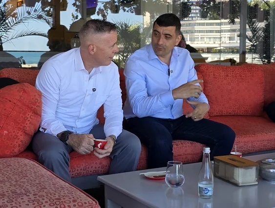 Liderul AUR, George Simion și Gregory Bovino. FOTO: X