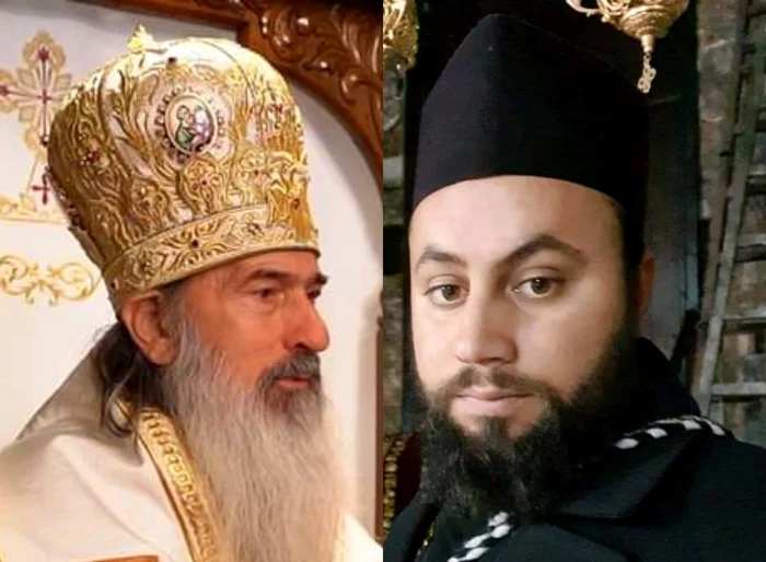 IPS Teodosie și Cristi Călin - colaj foto
