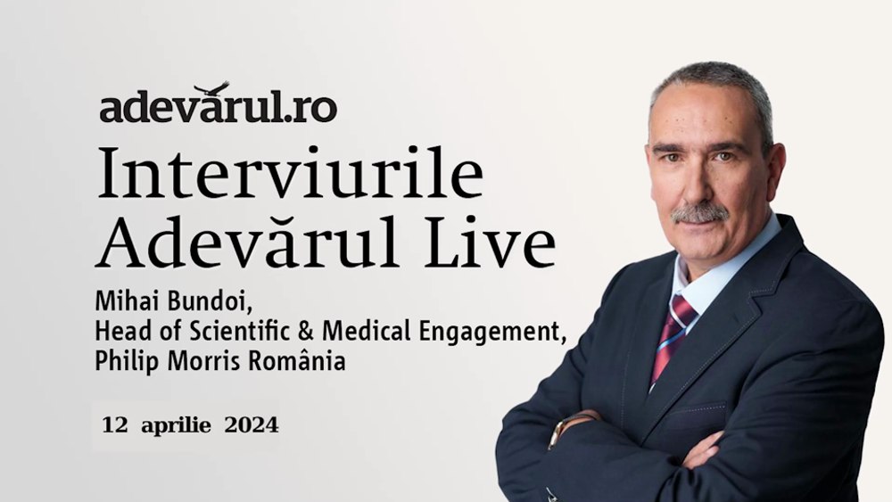 Viitorul fără fum este posibil, explică  Mihai Bundoi, Head of Scientific & Medical Engagement, Philip Morris România