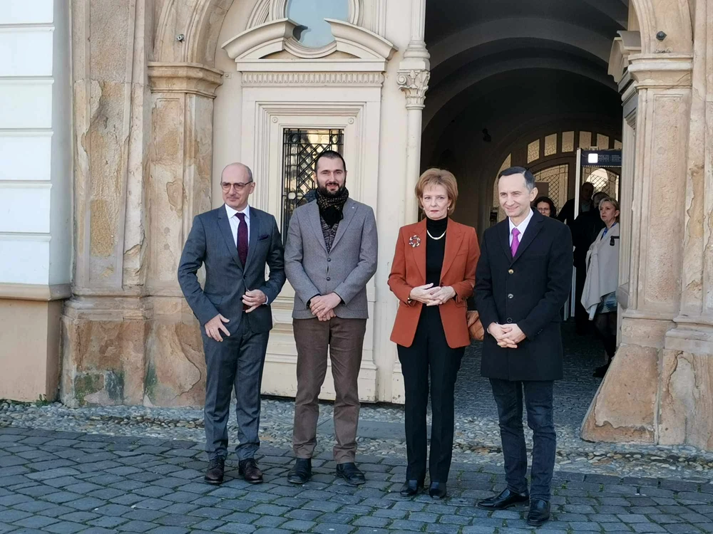 Majestatea sa Margareta la Expo Brâncuși FOTO Ștefan Both