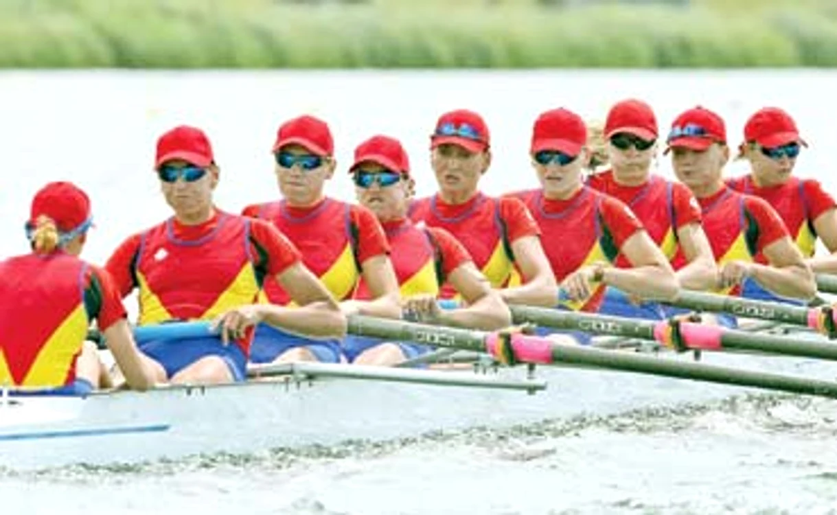 La dublu rame am terminat pe locul 9Foto: AP