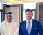 Jassim Al Thani premierul din Qatar si Anton Pisaroglu FOTO Facebook jpg