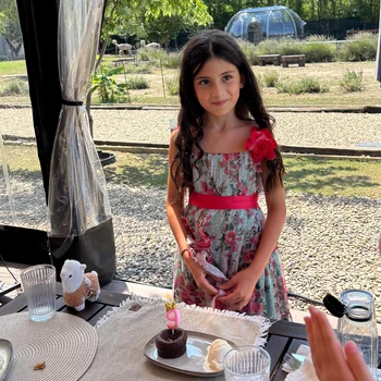 Alma, fiica Amaliei Enache, a împlinit 9 ani. FOTO: Instagram