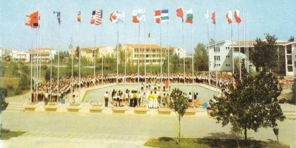 Tabara Năvodari altădată 