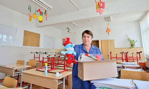 Clasele au fost  decorate ca să  fie mai plăcute  jpeg