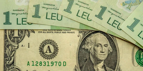 Leu romanesc versus dolar FOTO Shutterstock 