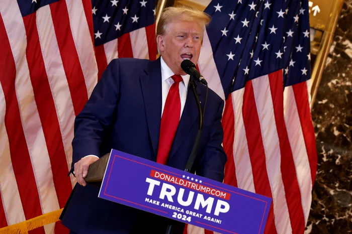 Donald Trump a fost găsit vinovat de toate acuzațiile în cazul banilor tăinuiți FOTO EPA-EFE