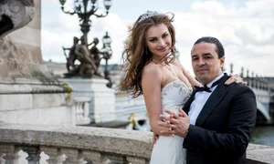 Alina Nine şi soţul ei de origine marocană jpeg