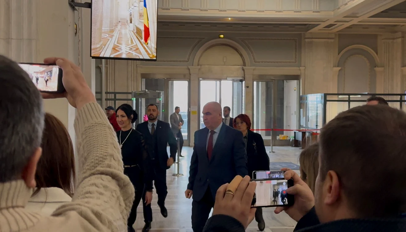Liderii coaliției au venit separat la dezbateri FOTO Adevărul / Maria Dinu