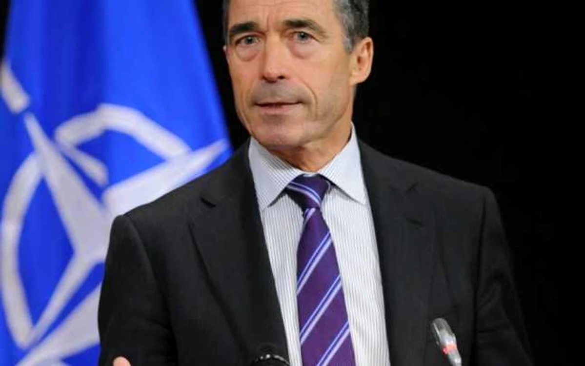 Secretarul general al NATO, Anders Fogh Rasmussen. FOTO: Reuters