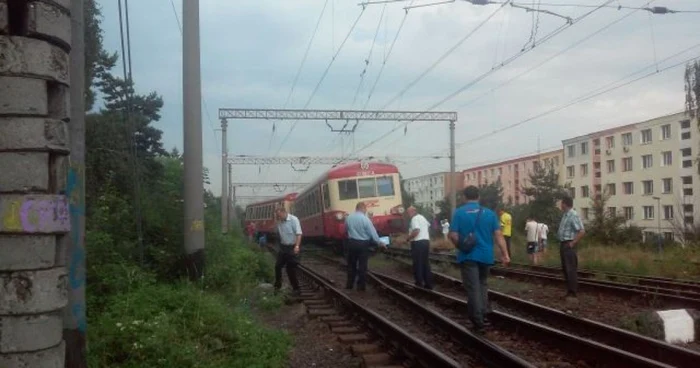 brasov tren deraiat