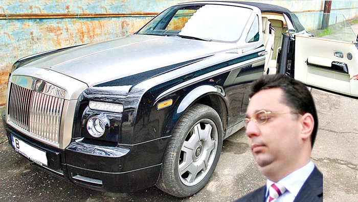 Marius Locic a  rămas pieton  după ce i s-a  luat Rolls-ul