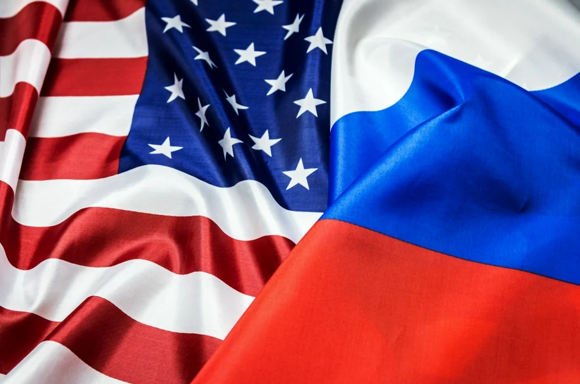 drapel steah sua america rusia foto shutterstock