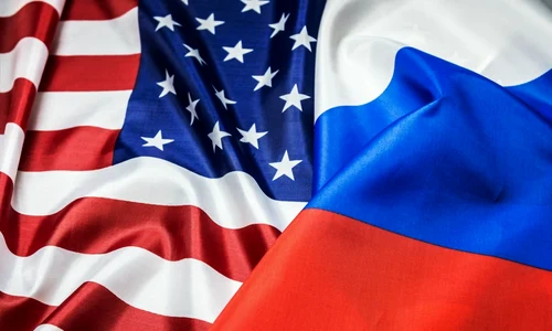 drapel steah sua america rusia foto shutterstock