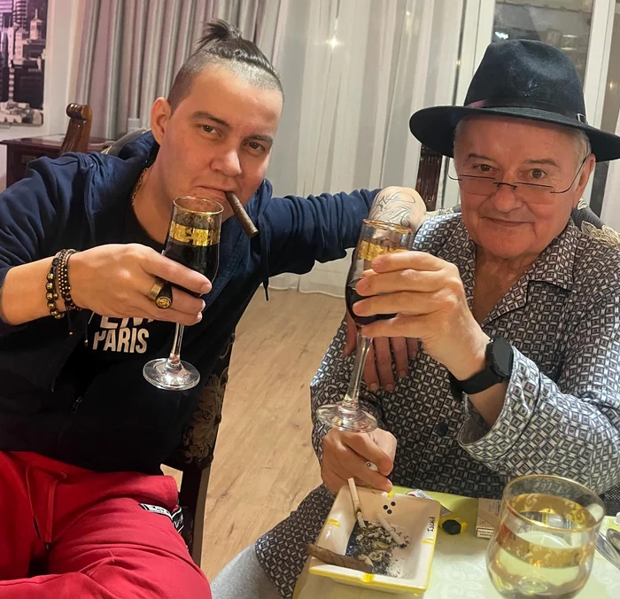 Irinel Columbeanu, Revelion simplu, fără meniu de mii de euro. Sursă: Facebook