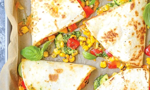 Quesadillas cu porumb si dovlecei jpeg