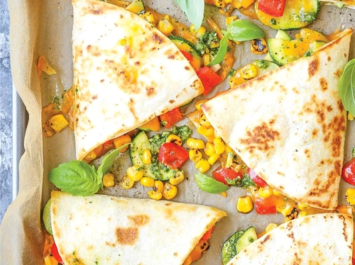 Quesadillas cu porumb si dovlecei jpeg