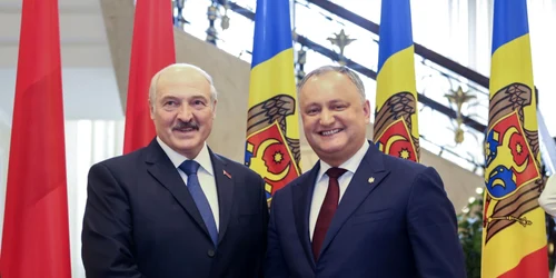 Igor Dodon Aleksandr Lukasenko FOTO EPA-EFE