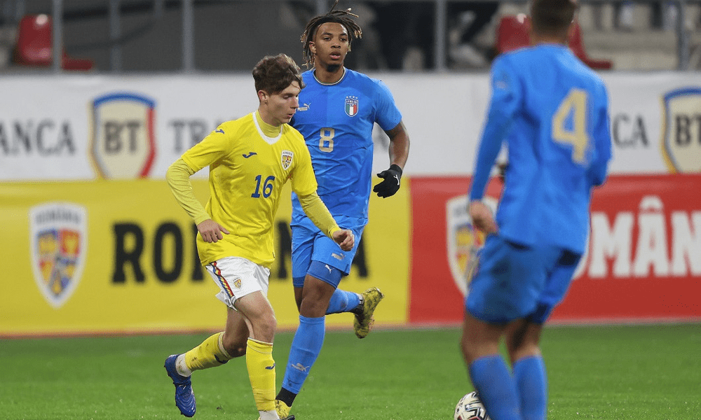 România a pierdut în faţa Italiei (1-2), în meci amical al echipelor Under-20