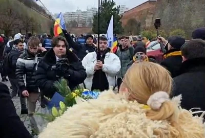 Diana Şoşoacă Alba Iulia captura Fecebook Diana Şoşoacă jpg