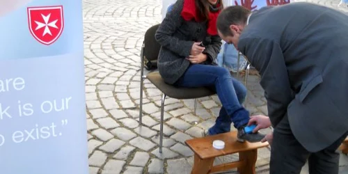 Lustragiii se întâlnesc în Piaţa Muzeului. FOTO: Arhivă