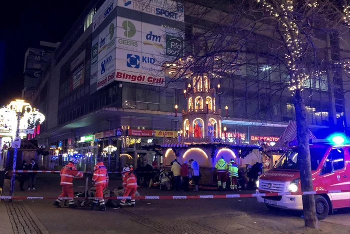 Atac la piața de Crăciun de la Magdeburg/ FOTO:AFP