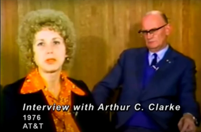 Sir Arthur C. Clarke a acordat, în anul 1976, un interviu. Foto: Captură Youtube