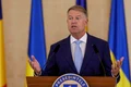 Președintele ucrainean Volodimir Zelenski face declarații de presă la Palatul Cotroceni alături de omologul român, Klaus Iohannis, în București. FOTO Inquam Photos / Octav Ganea