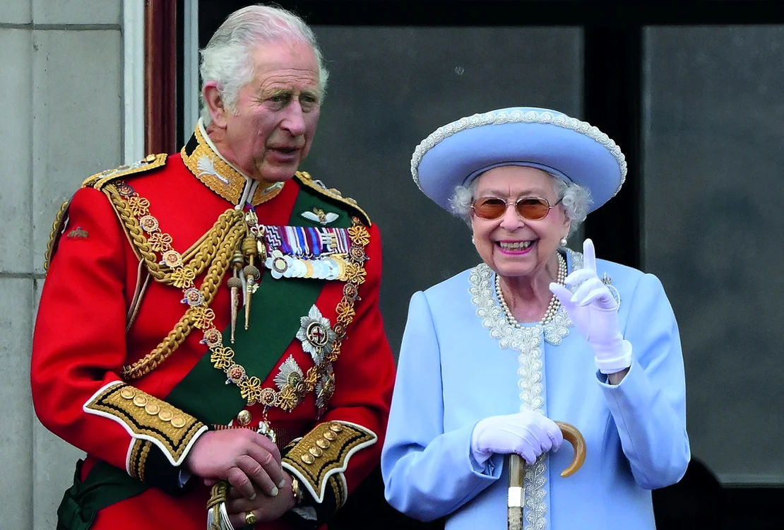 Prințul Charles și Regina Elisabeta a II-a, cu ocazia sărbătoririi Jubileului de Platină al reginei