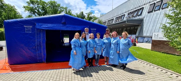 Maraton de vaccinare la Muzeul Astra Sibiu Foto Muzeul Astra