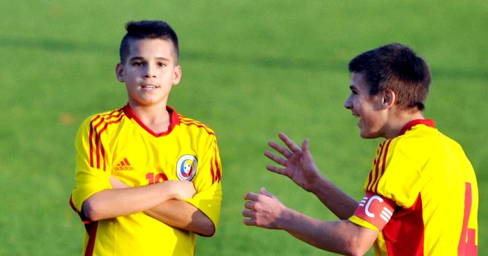 Ianis Hagi a marcat spectaculos în meciul România - Turcia. FOTO Răzvan Păsărică