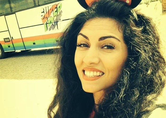 Doinița Oancea, blondă cu părul scurtfoto: arhiva personală