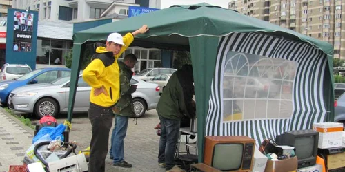 Băcăuanii au aruncat electronicele vechi