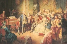 Mozart, chemat să cânte în fața împărătesei Mariei Tereza la numai 6 ani jpeg