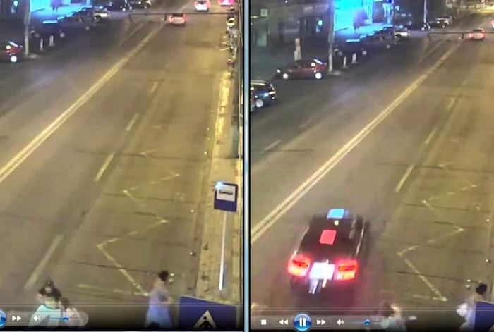 Captura video cu accidentul de la Galaţi FOTO Captura video