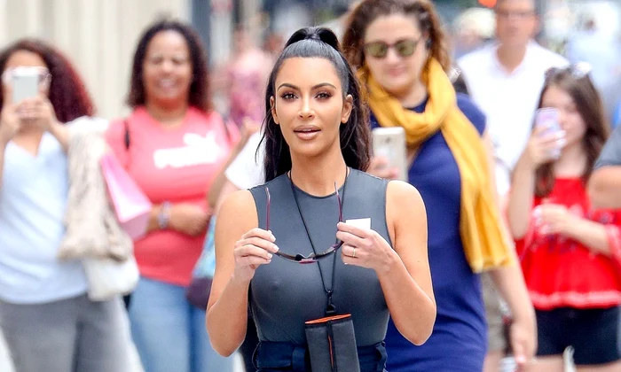 Sweet Treat! Kim Kardashian hits Sugar Factory in NYC jpeg