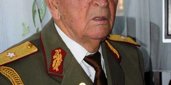 Român centenar - generalul Constantin Năstase din Argeş Foto Denis Grigorescu