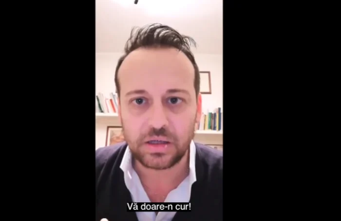 Gianfilippo Bancheri, primarul comunei italiene Delia Captura YouTube