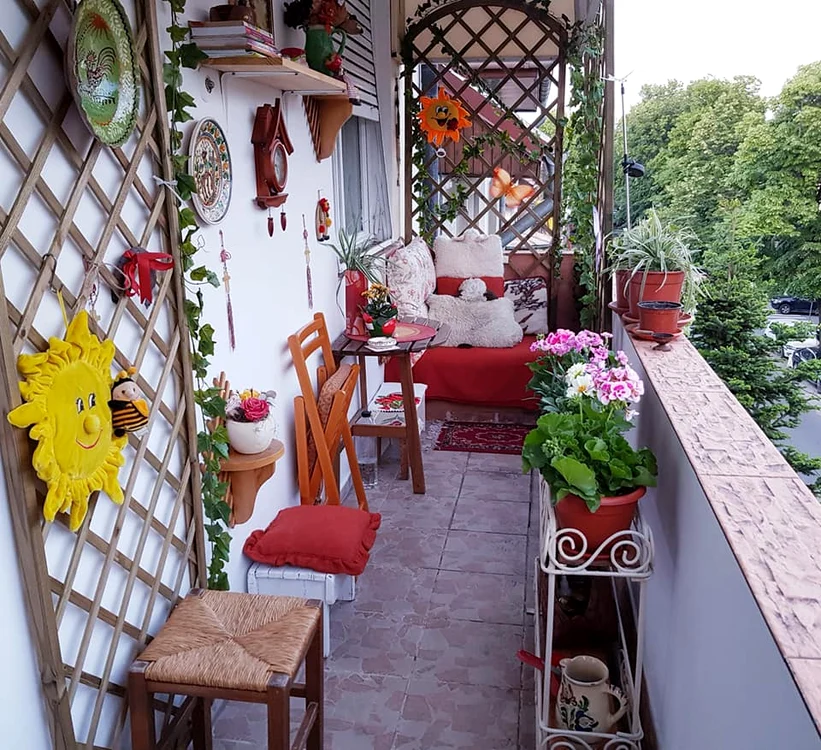 ACUM. Balconul Corinei a avut parte de o transformare totală