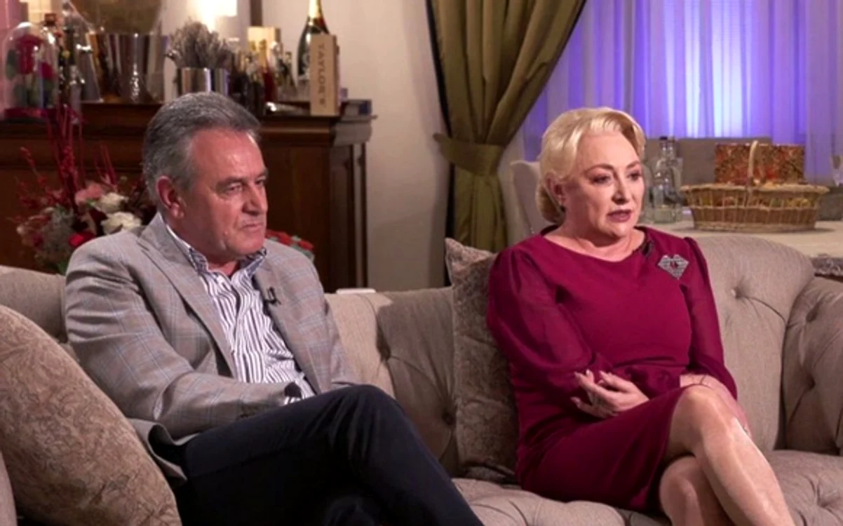 
    Viorica și Cristinel Dăncilă Sursă foto: Captură video   