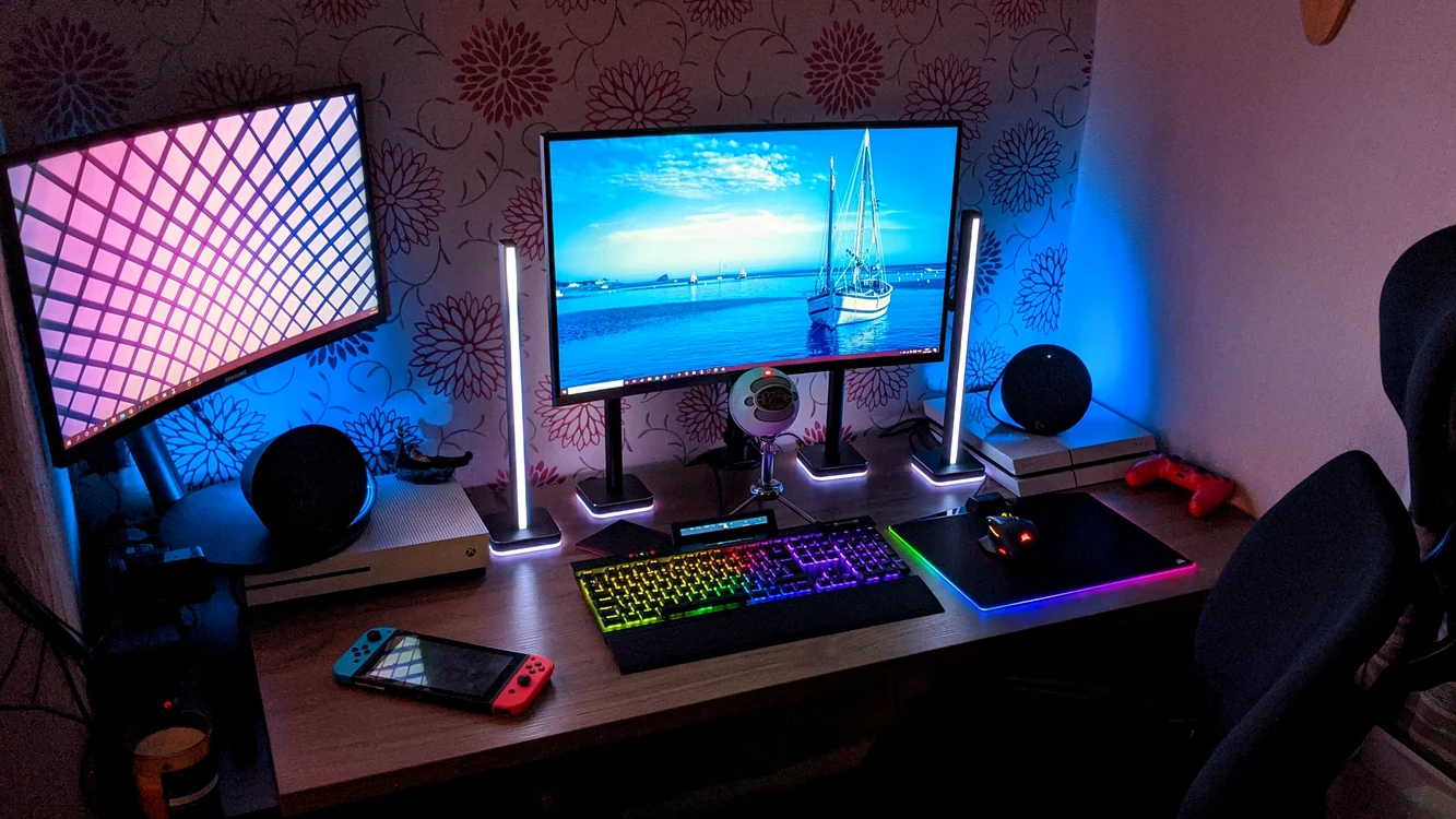 Periferice RGB de gaming pentru o cameră spectaculoasă de gamer adevărat Foto PC Gamer jpg