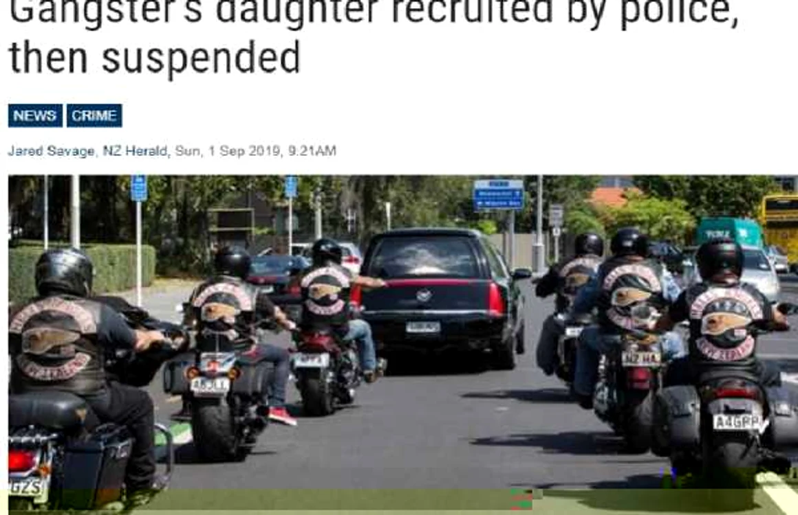 Presa din Noua Zeelandă relatează destul de des "aventurile" bandei Hell's Angels FOTO Captură newstalkzb.co.nz